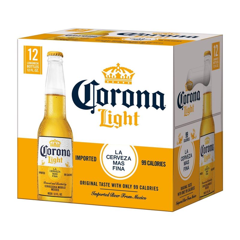 Corona Light Lager Beer - 12pk/12 fl oz Bottles