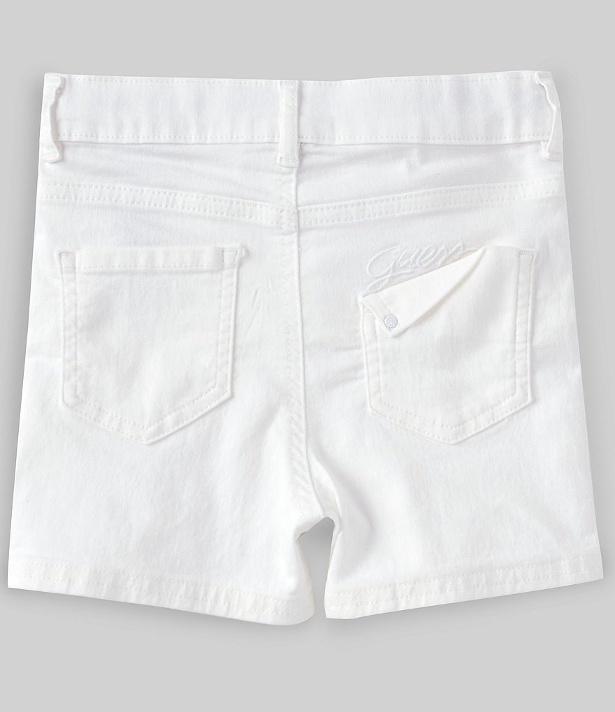 Angie Big Girls 7-14 Smocked Tie-Dye Shorts