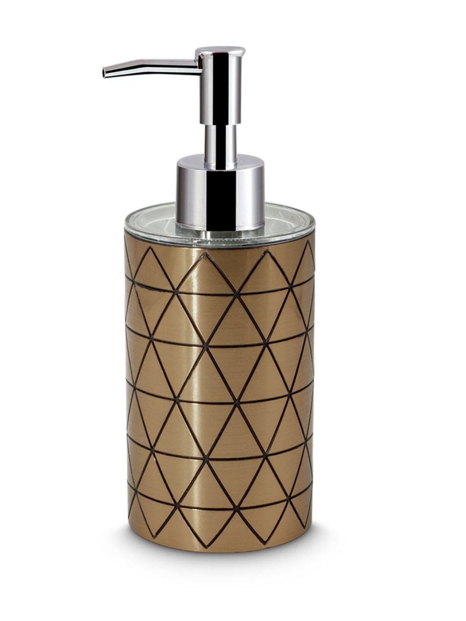 Freelance Copper Polyresin Set of 4 Bathroom Accessories