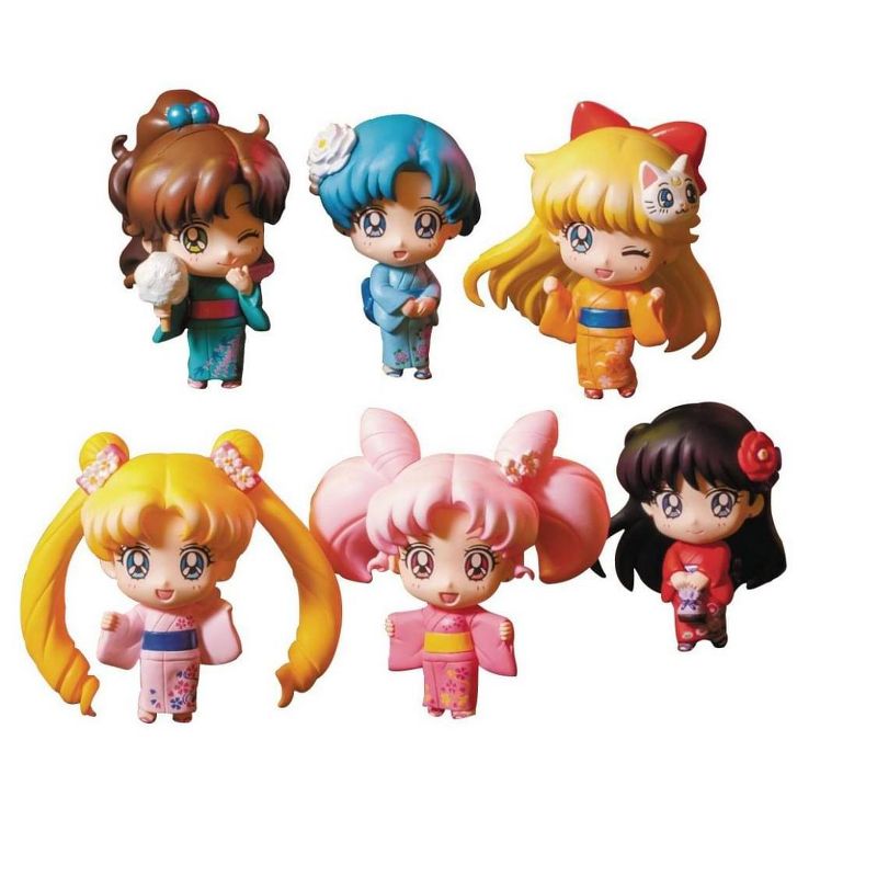 Little Buddy LLC Sailor Moon Series 1 Blind Box Petit Chara Mini Figure, One Random