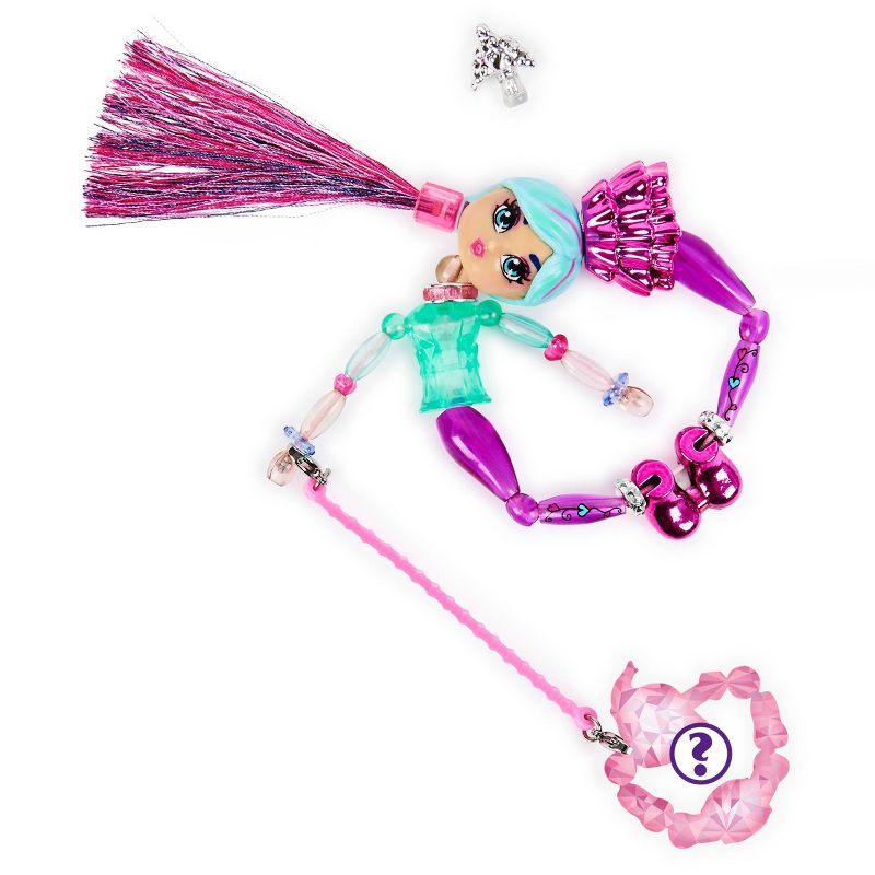 Twisty Girlz Princessa Tessa Transforming Doll to Collectible Bracelet with Mystery Twisty Petz