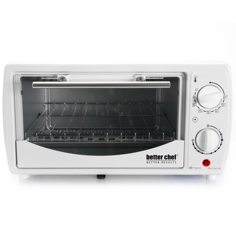 Toshiba MC25CEY-BS 6 Slice Small Stainless Convection Pizza Toaster Oven, Black