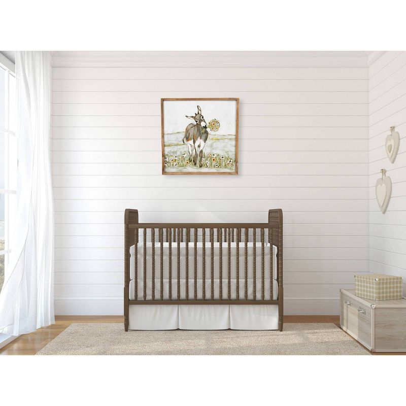 Donkey Framed Wall Canvas Art - 3R Studios