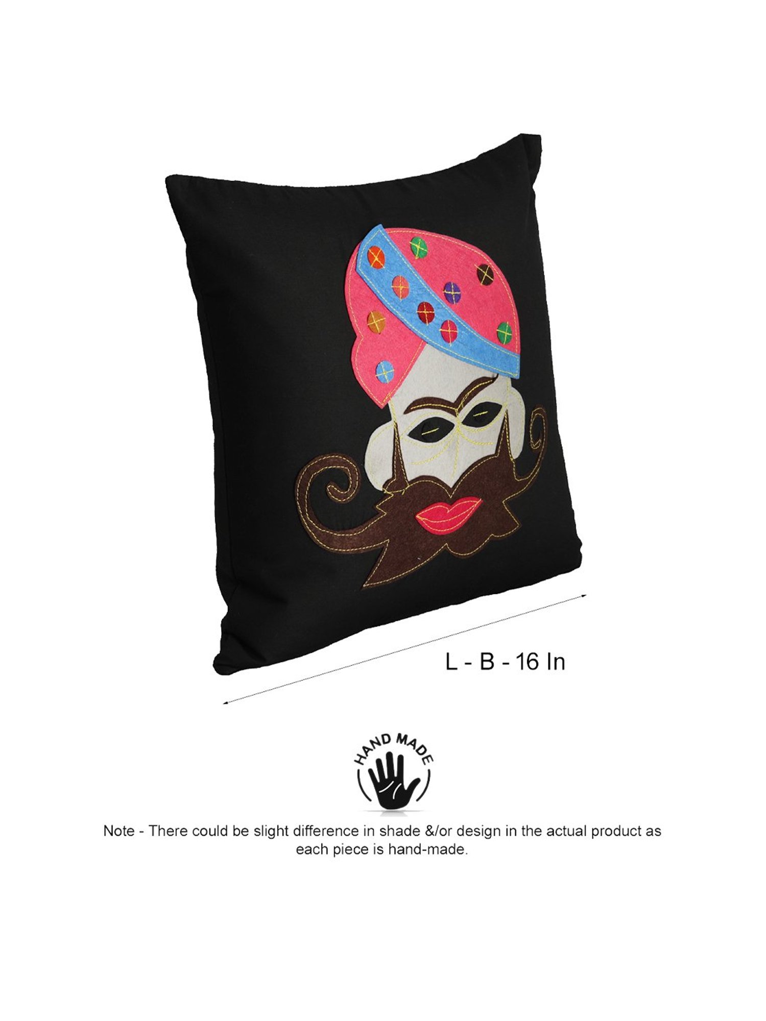 VarEesha Multicolor Cotton Cushion Cover - Set of 2