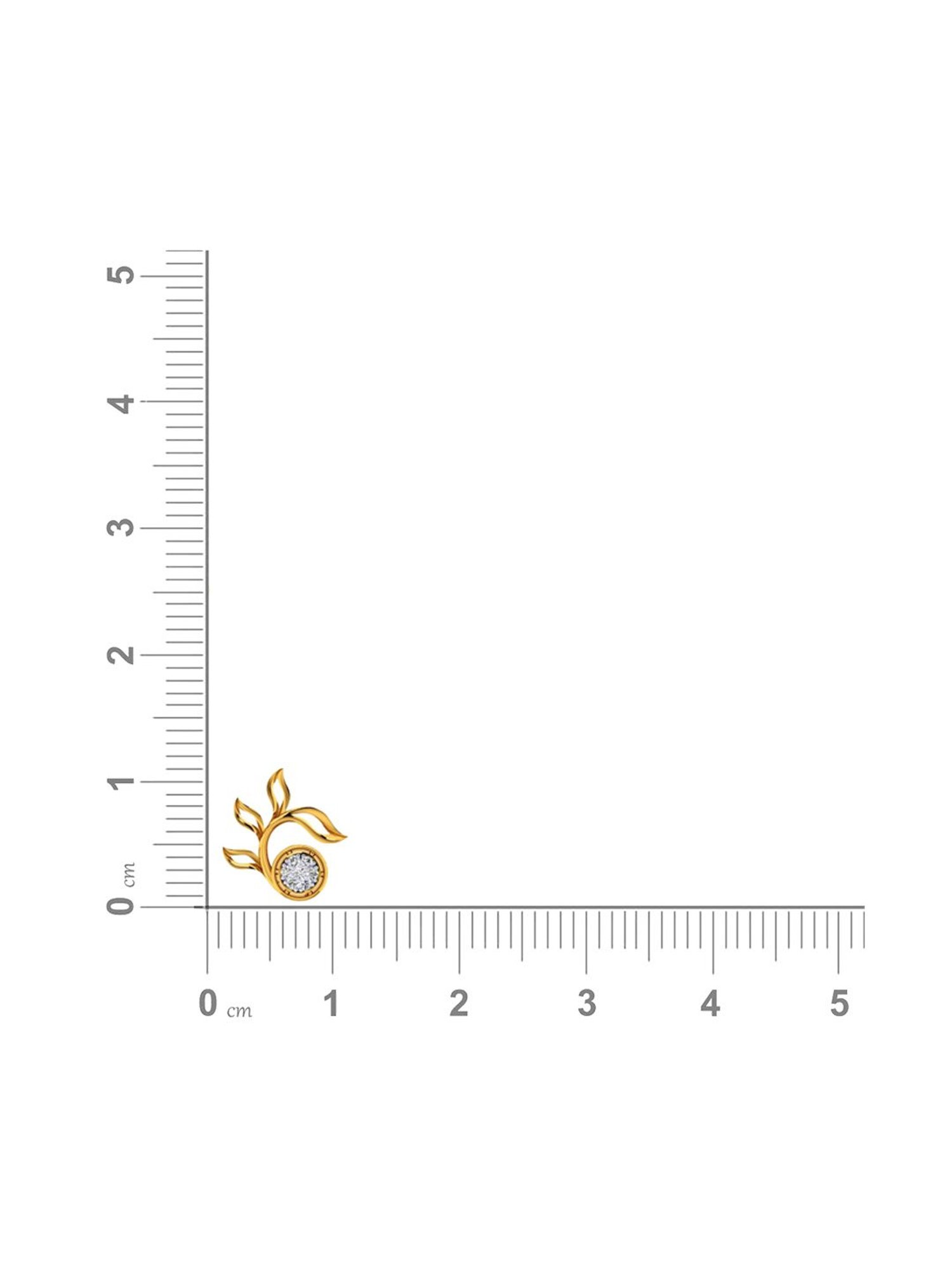 P.C. Chandra Jewellers 22k Gold Earrings for Women