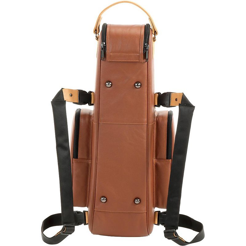 Gard Designer Leather Alto Saxophone Gig Bag Brown Black