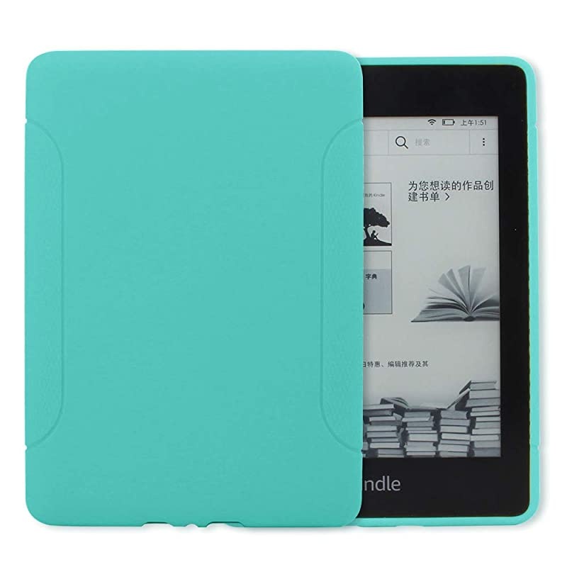 me 10th Generation Kindle Paperwhite Cover - Slim Fit TPU Gel Protective Case Cover for 2018 All-New Kindle Paperwhite (Light Green)