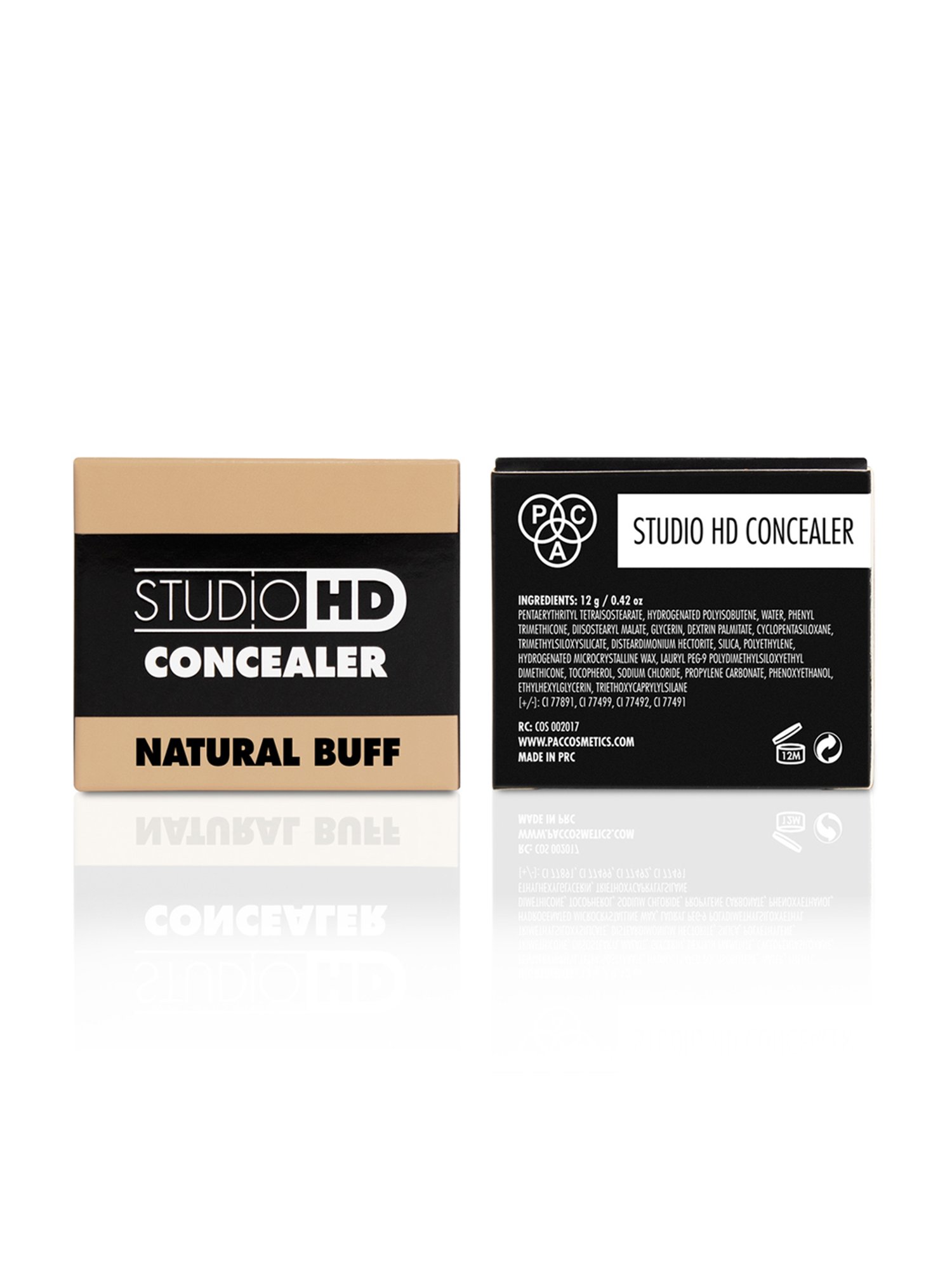 PAC Studio HD Concealer Natural Buff - 12 gm