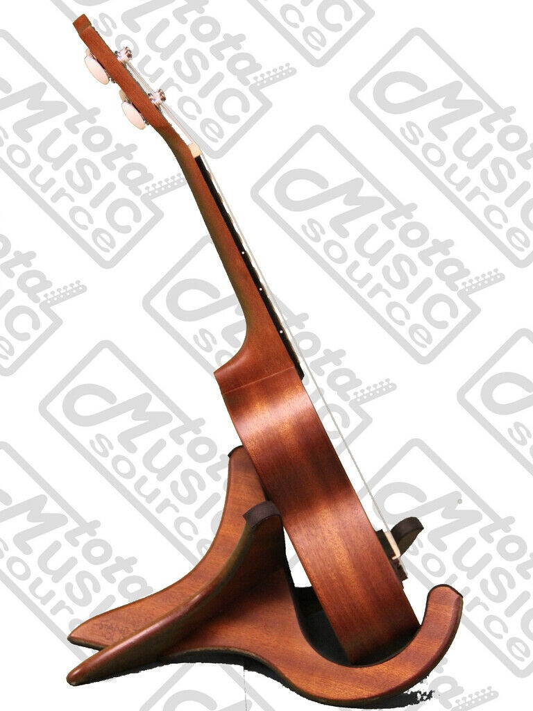 Kala Satin Mahogany Soprano Ukulele, KA-15S, FREE TMS Polish Cloth, KA15S CLOTH