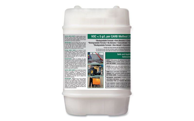 Simple Green 0600000119005 Crystal 5-Gallon Pail Industrial Cleaner/Degreaser