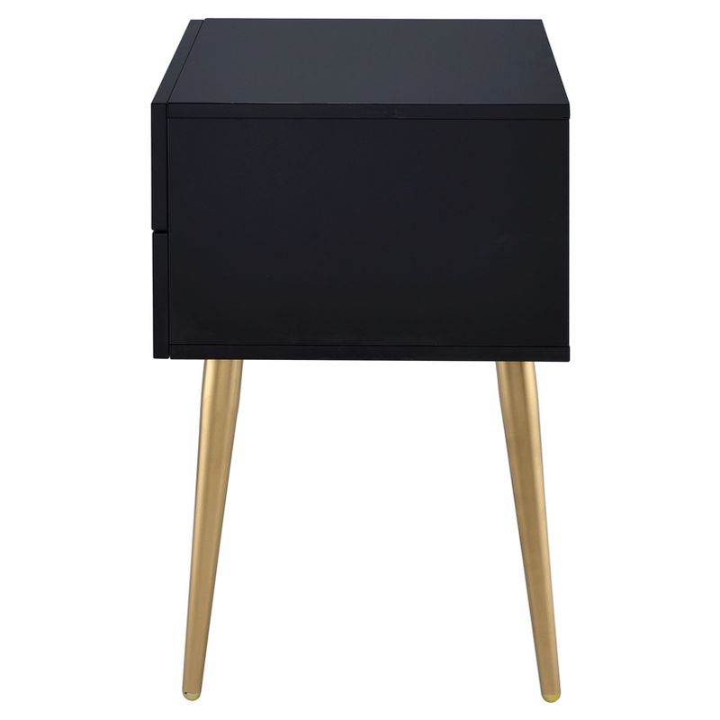 End Table Black Gold - Acme Furniture