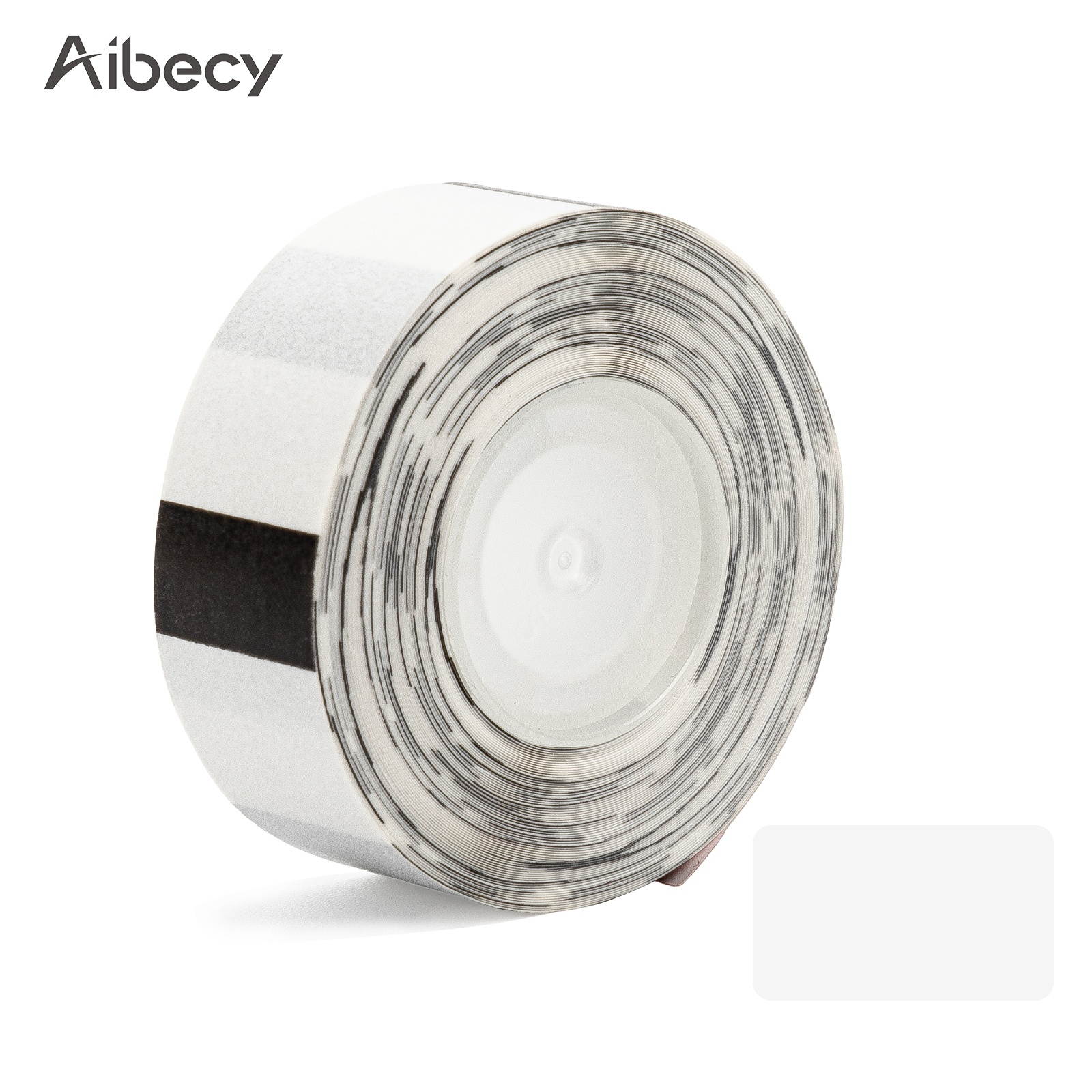 Aibecy Transparent Label Paper Self-Adhesive Thermal Paper Roll 14*25mm 250sheets/roll Compatible with Phomemo D30 Thermal Printer for Home Office Organization