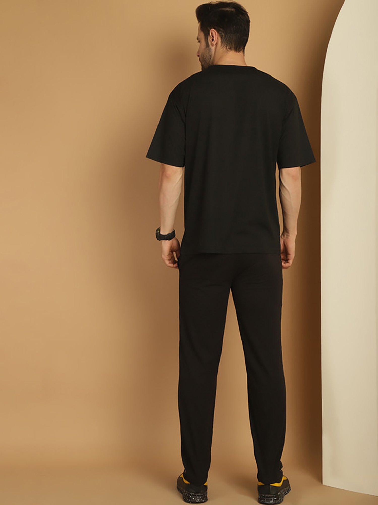 Rock.It Blue Regular Fit Printed TrackSuit