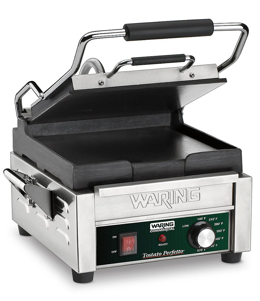 Waring Commercial Electric Tostato Perfetto Compact Italian-Style Flat Grill