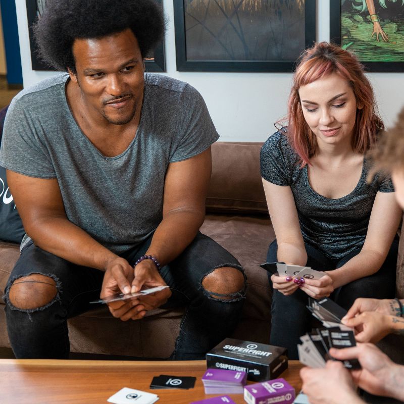 Superfight: Purple (Scenarios) Deck Game