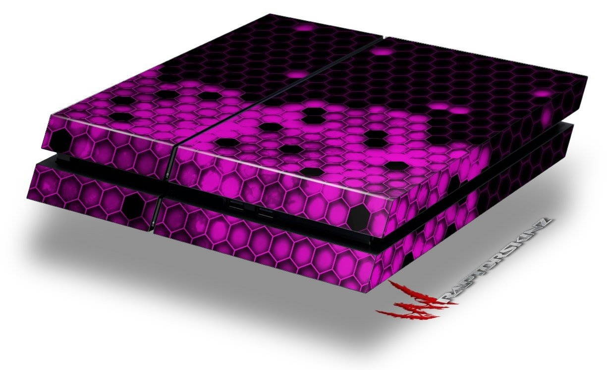 HEX Hot Pink - Decal Style Skin fits original PS4 Gaming Console