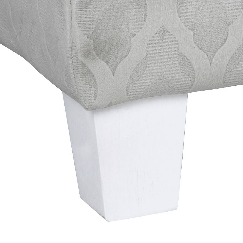 Kids' Juvenile Storage Bench Gray - HomePop