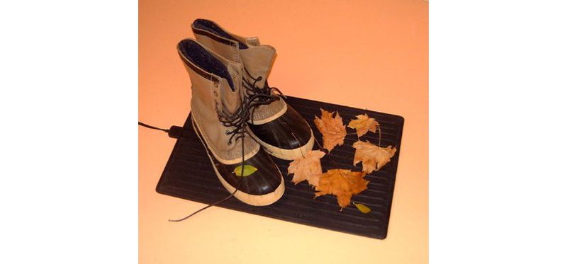 Indus Tool Electric Foot Warmer Mat Black 90W FW