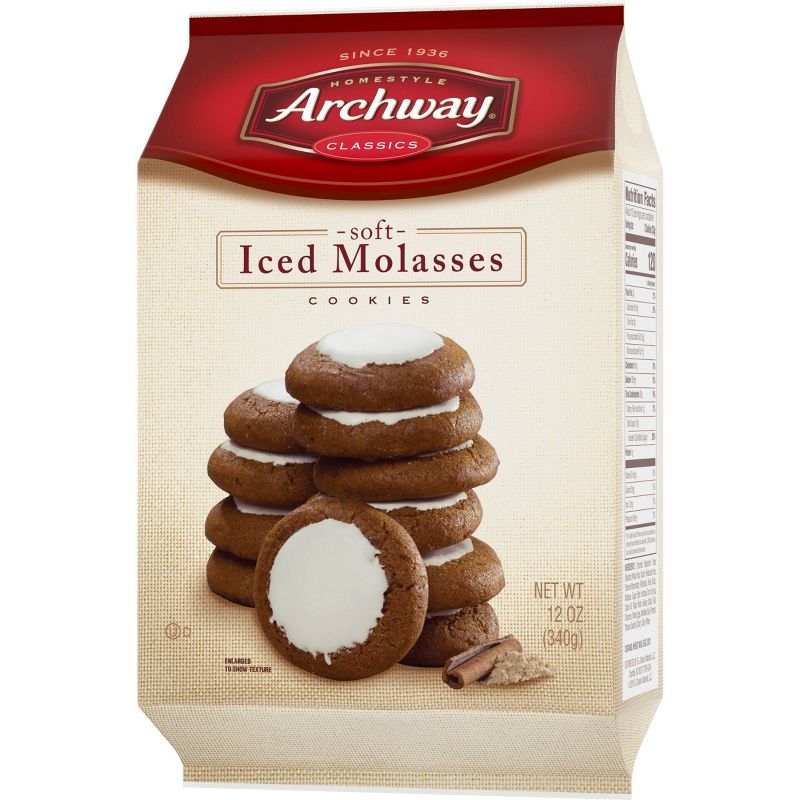 Archway Iced Molasses Cookies - 12oz