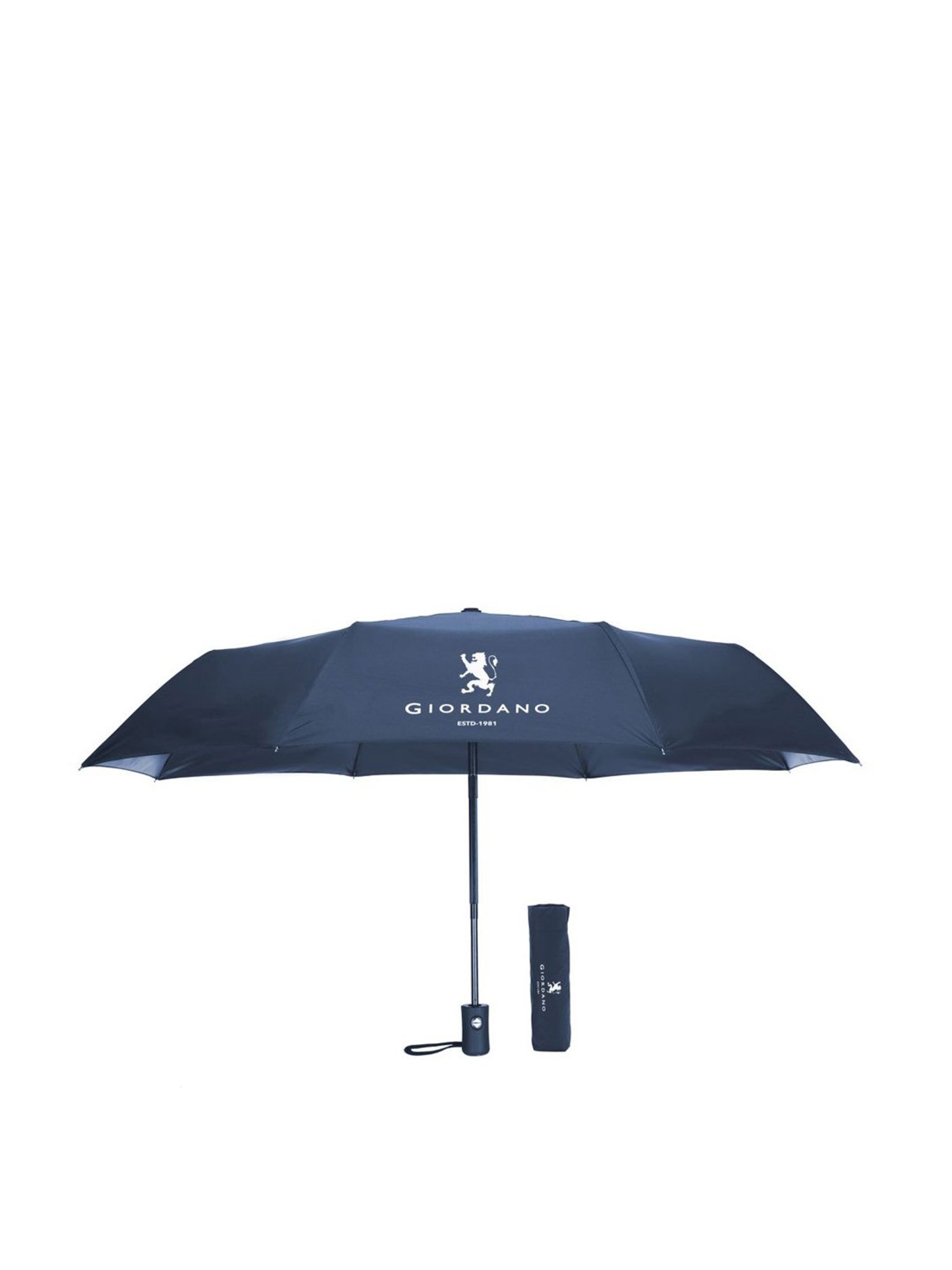 Giordano UV Protection Navy Blue Umbrella