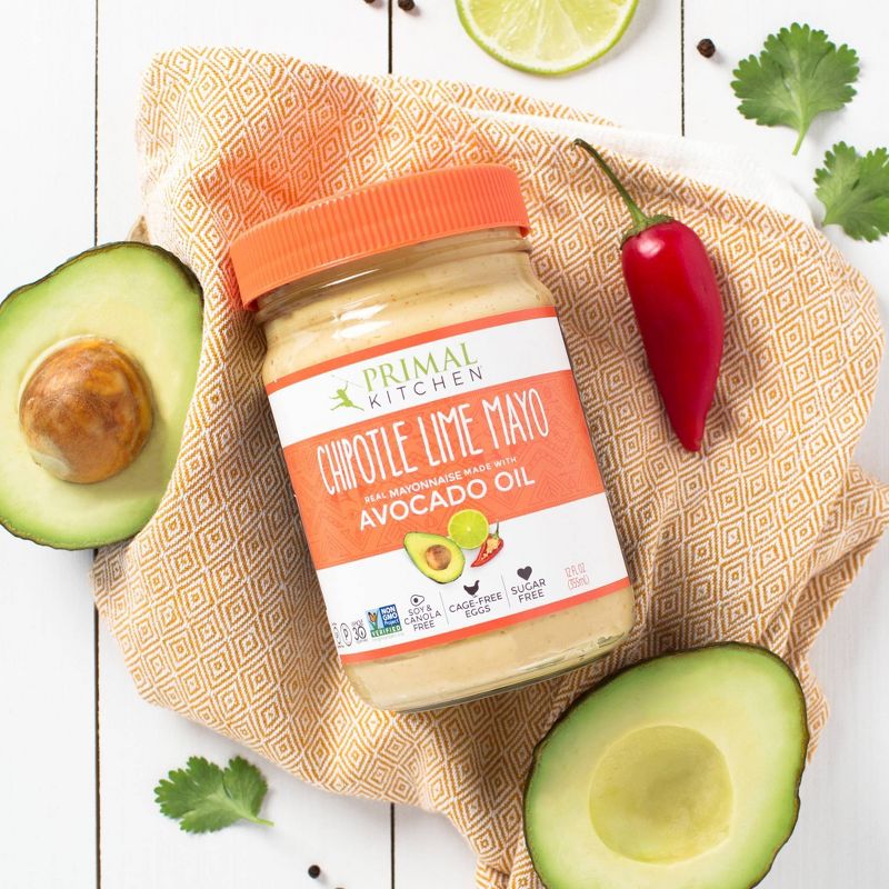 Primal Kitchen Chipotle Lime Mayo with Avocado Oil - 12 fl oz