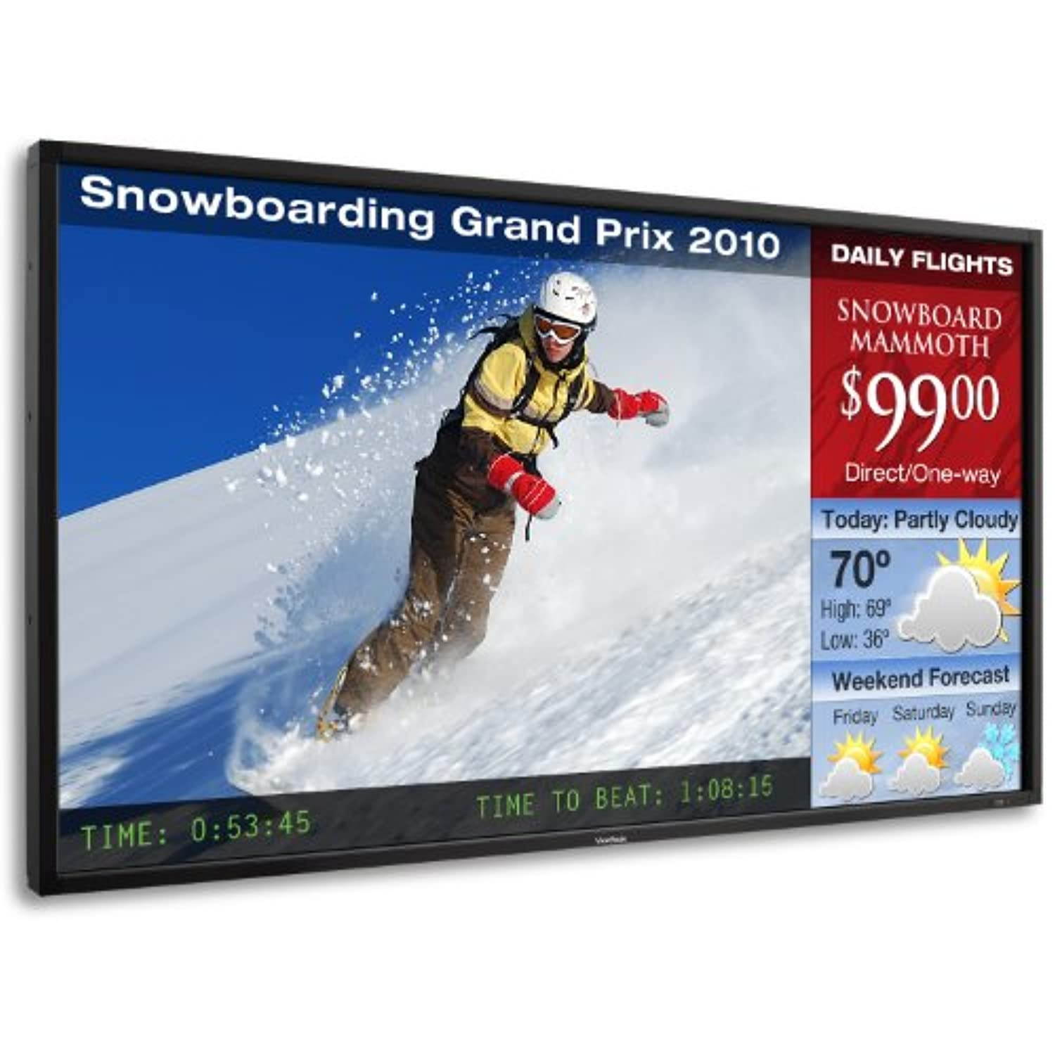 ViewSonic CD5233 Full HD Commercial Display 52-Inch (CD5233)