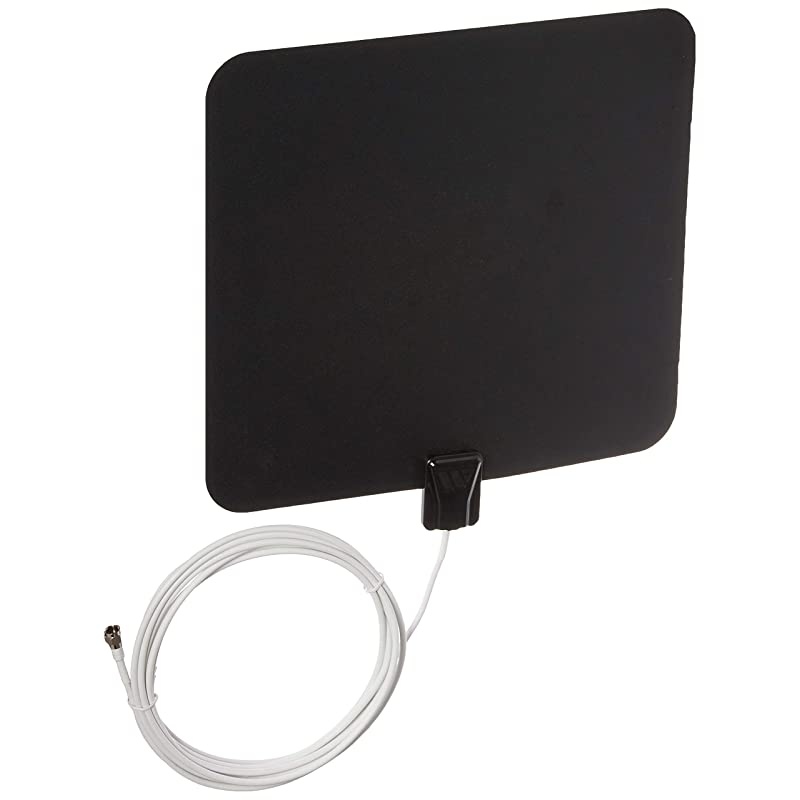 FL5000 FlatWave Digital Indoor HDTV Antenna 4K Ready HighVHF UHF UltraThin 35 Mile Long Range