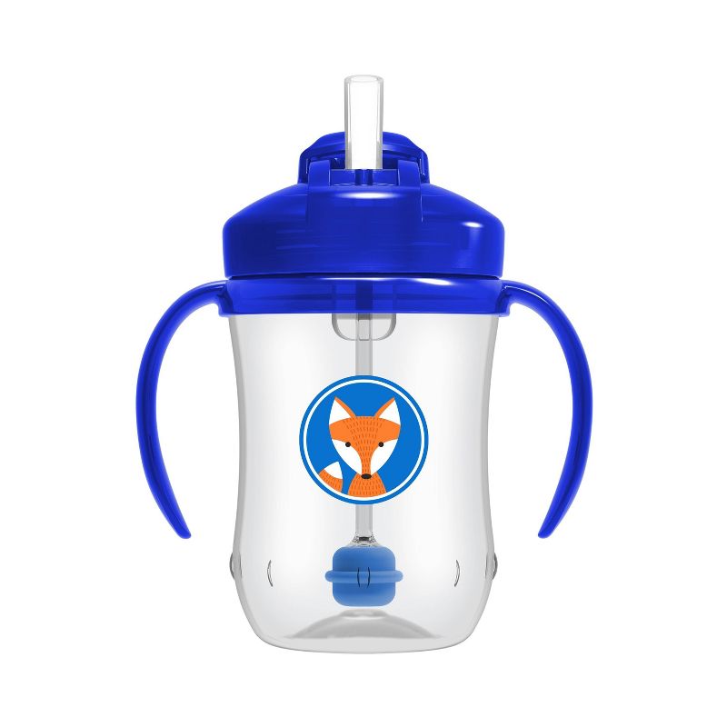 Dr. Brown's Milestones Baby's First Straw Cup - Blue
