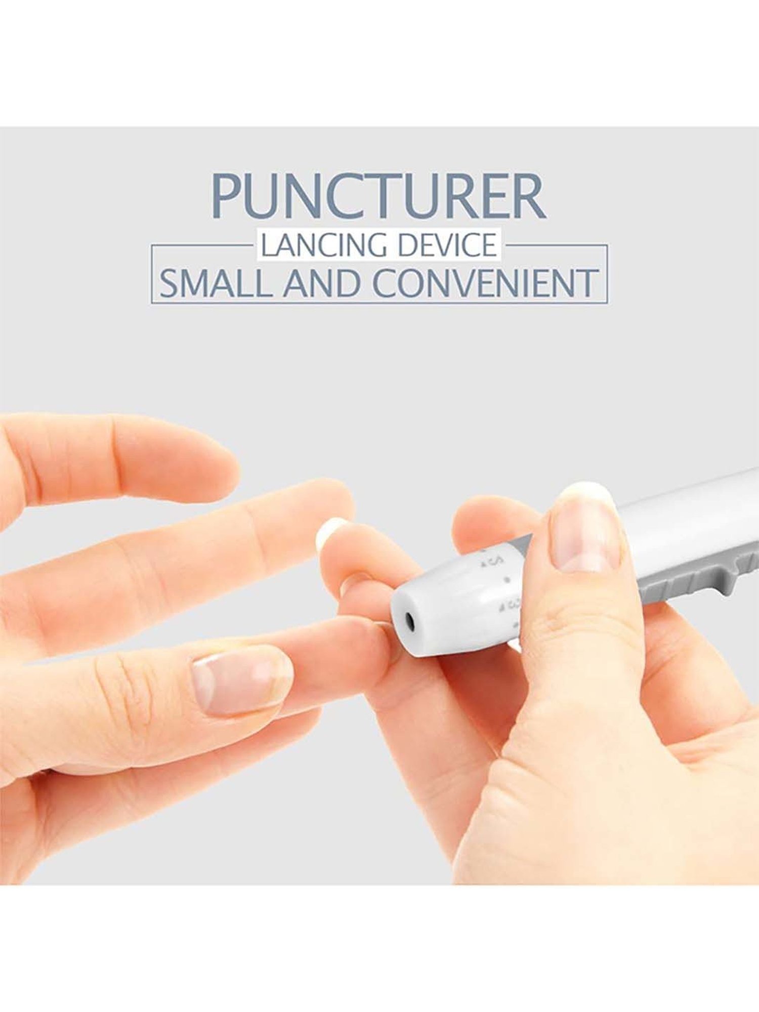 Ozocheck Automatic Blood Sugar Testing Machine with Glucometer Machine (Multicolor)