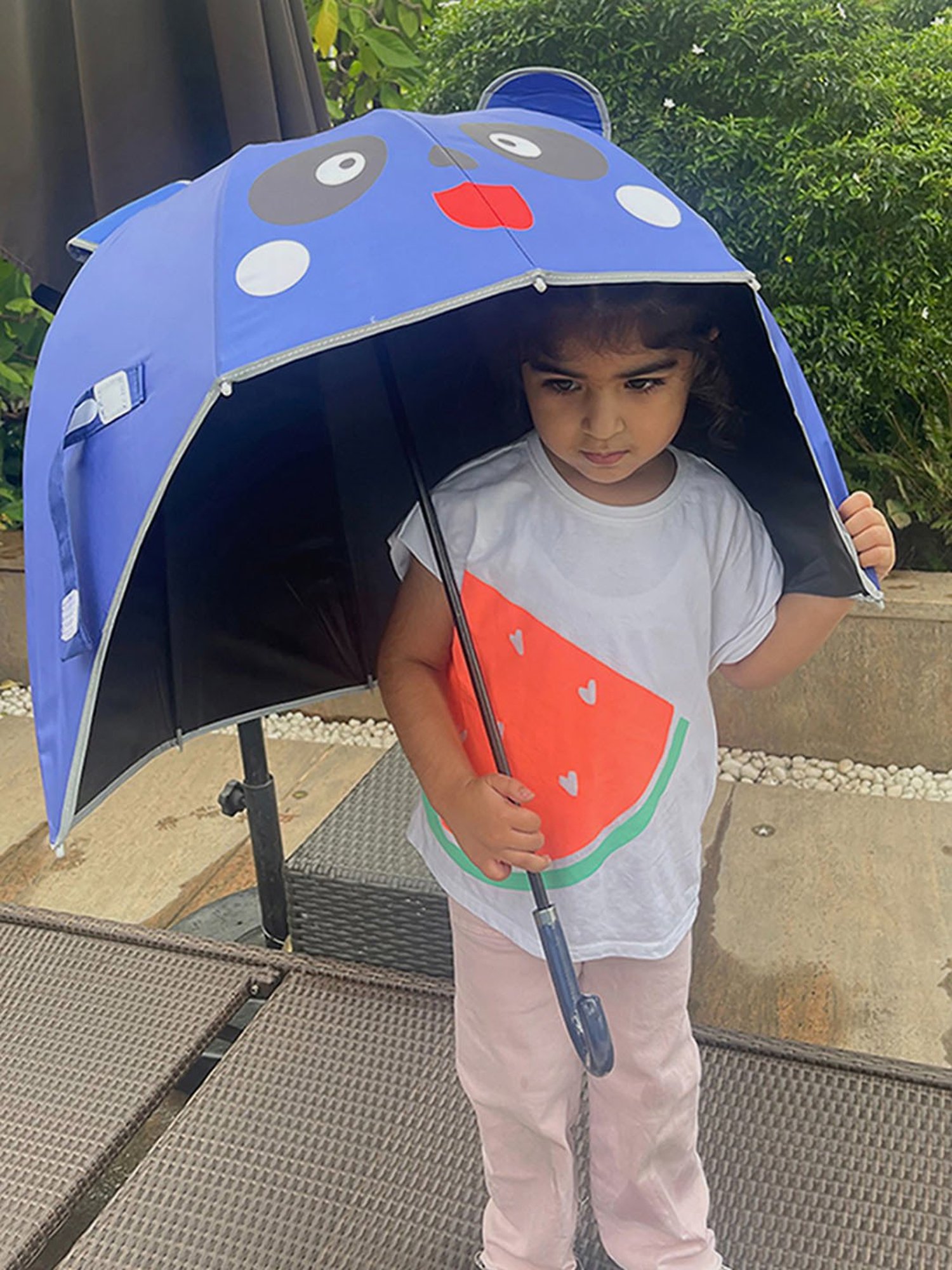 Little Surprise Box LLP Blue Polyester Kids Umbrella