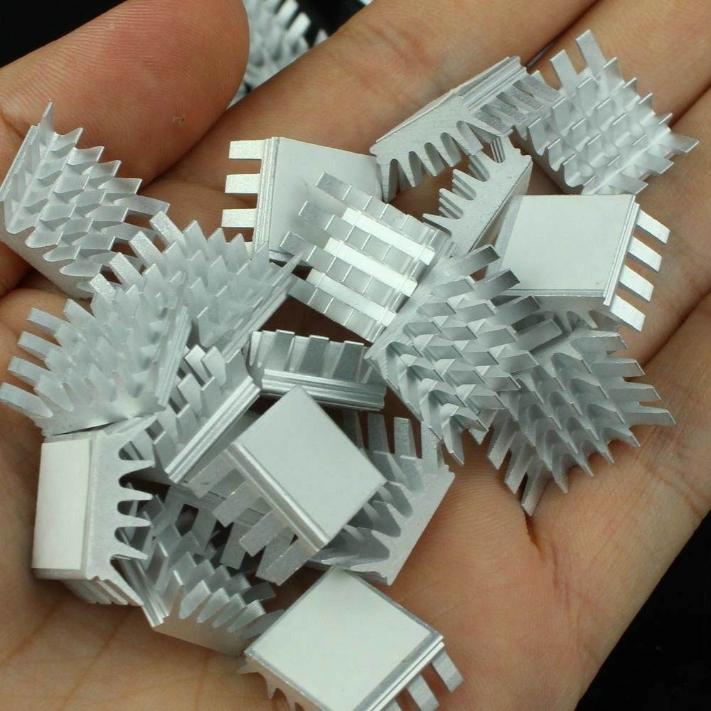 LOT OF 100 PCS Aluminum VGA Card Xbox360 DDR RAM Memory Cooling Cooler Heatsink