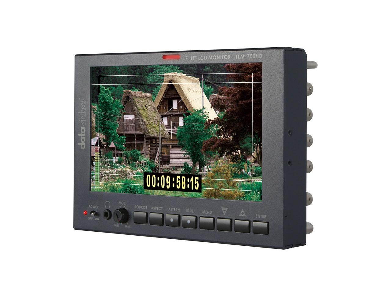 7 inch HD/SD TFT LCD Monitor with Anton Bauer Battery Mount