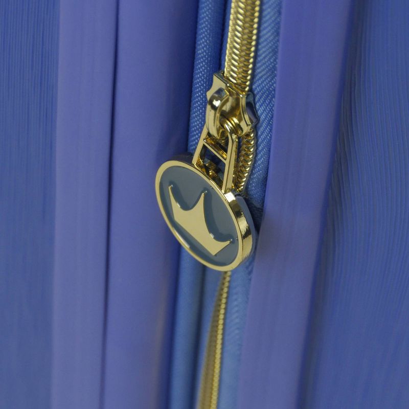 FUL Disney Princess Cinderella 21" Carry On Hardside Spinner Suitcase - Blue