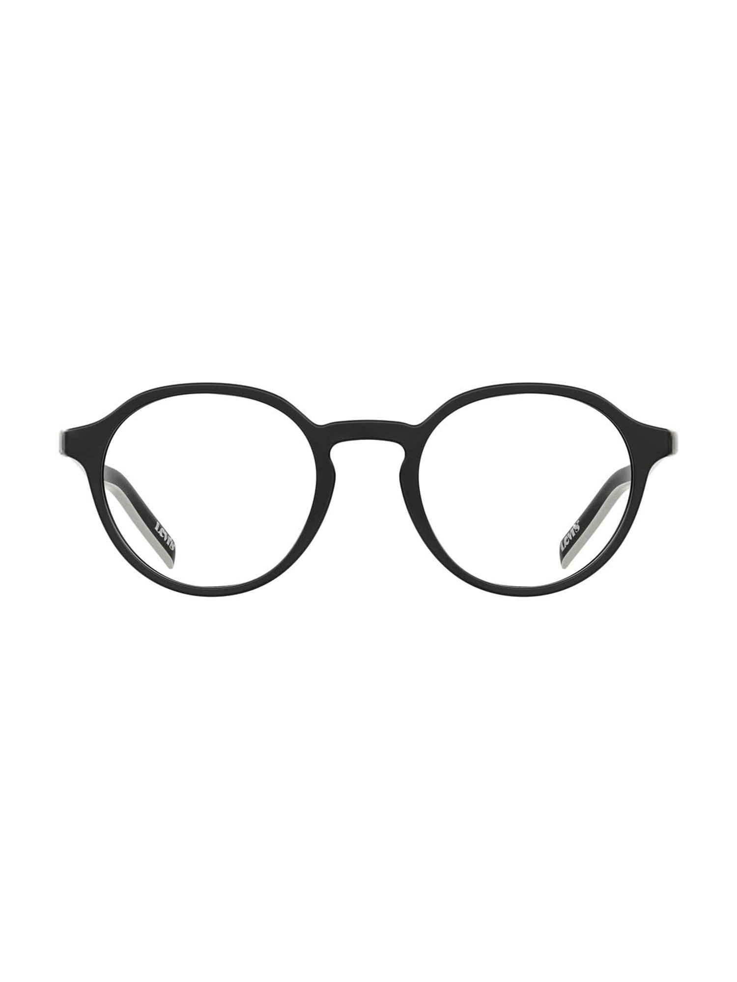 Levi's Black Round Unisex Eye Frames