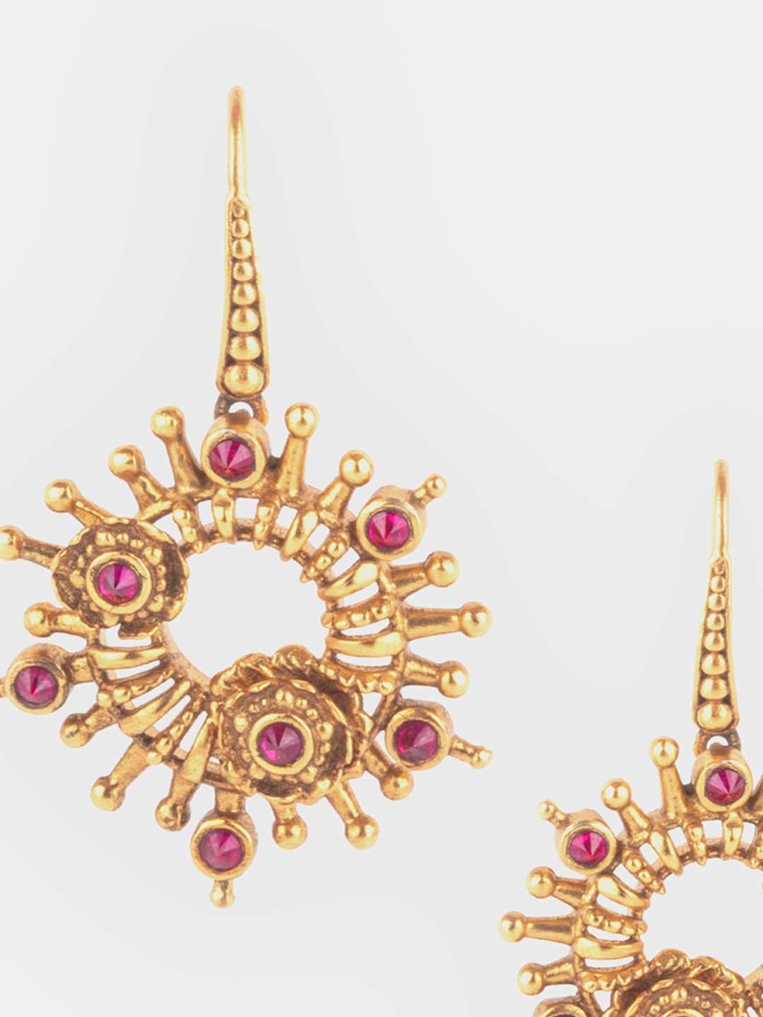 Shaya 92.5 Sterling Silver Pediocactus Bloom Earrings for Women