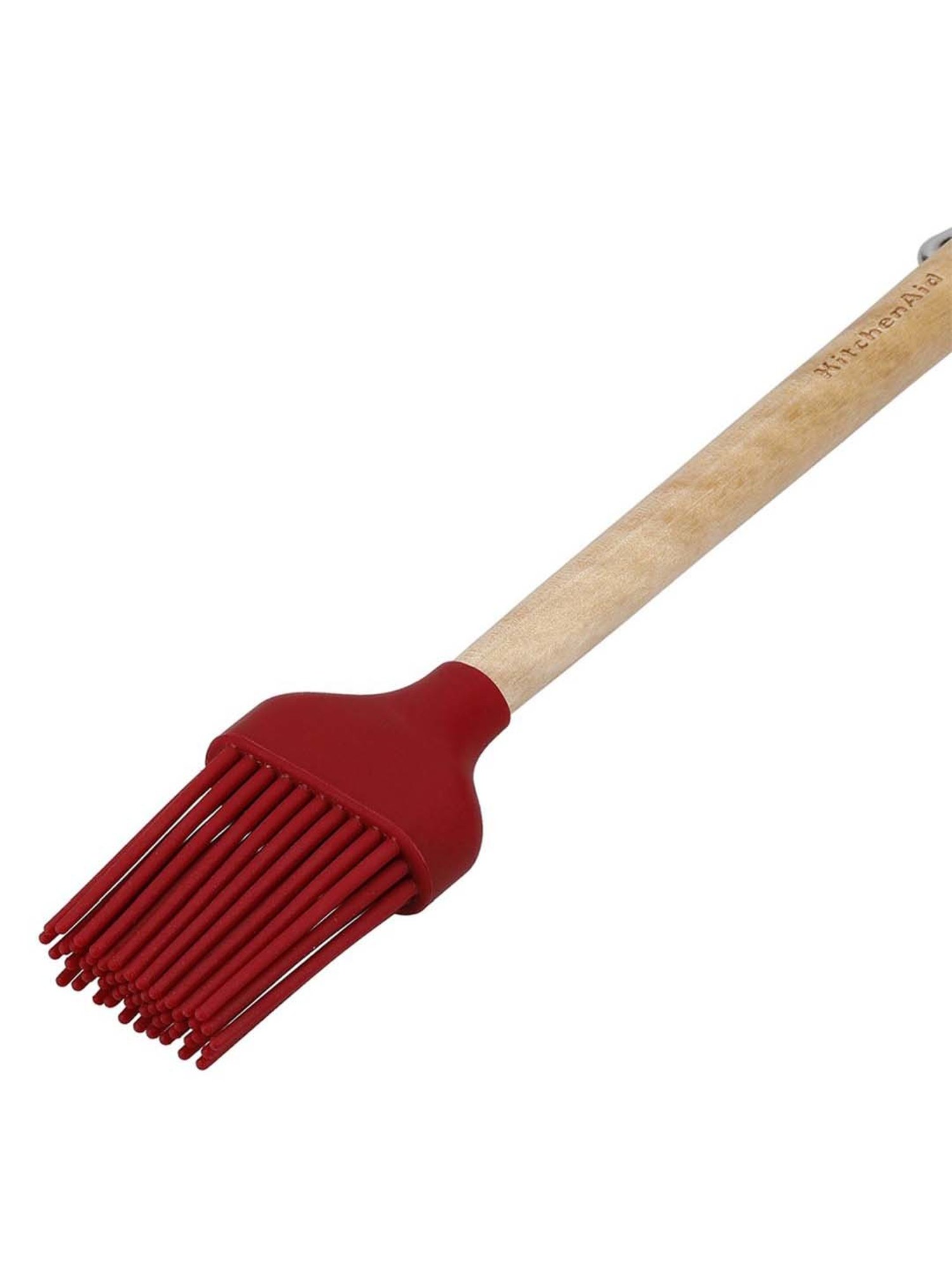 KitchenAid Red Medium Birchwood Pastry Brush