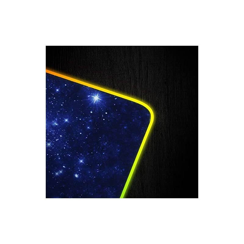 Pink Metal Mouse Pad-Office Gaming Hard Aluminum Mouse Mat, Dual-Use Waterproof Non-Slip Matte Metal/PU Mousepad for Laptop, Computer and PC Double Side Design by