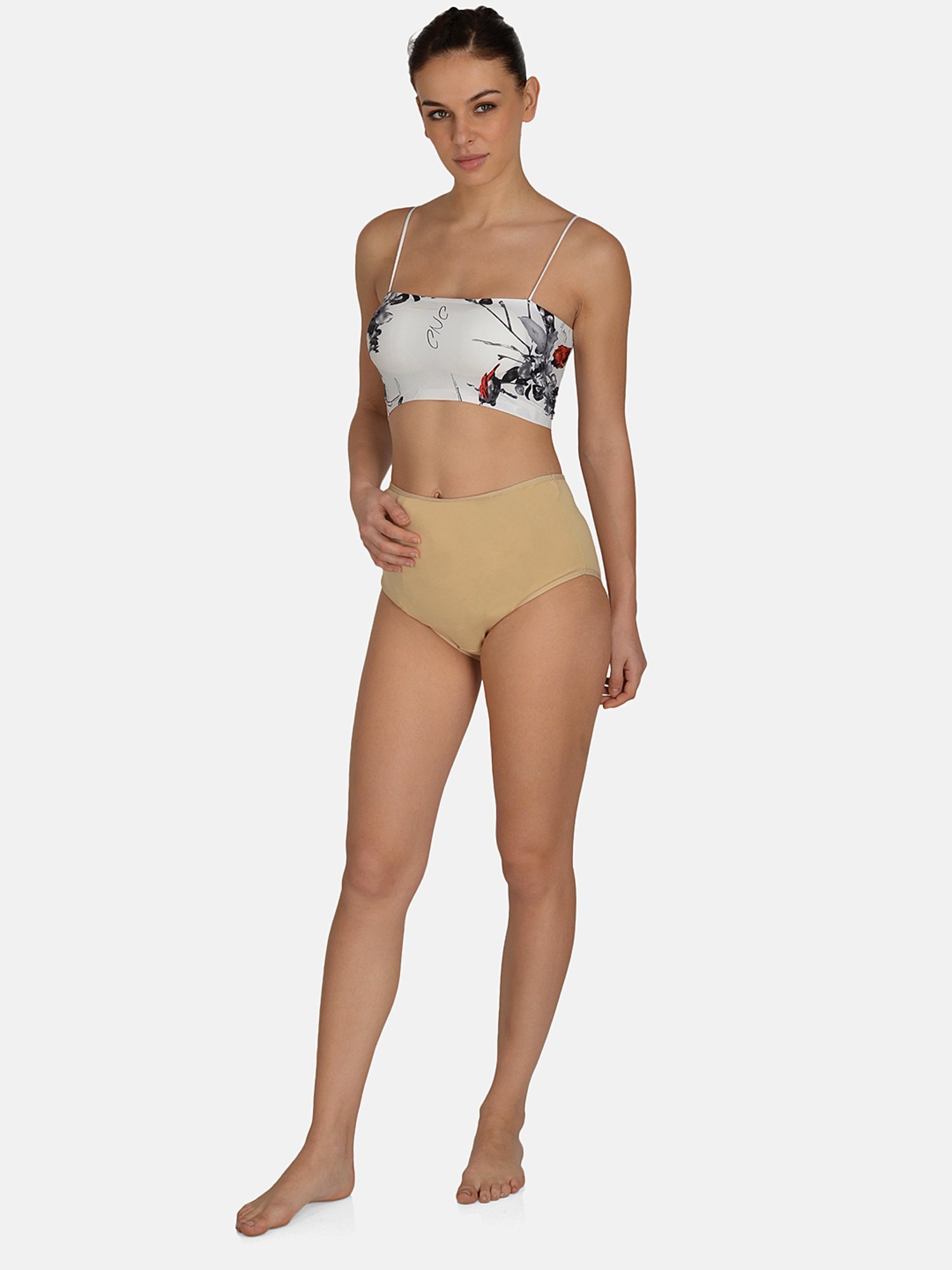 Inner Sense White Non Wired Non Padded Nursing Bra