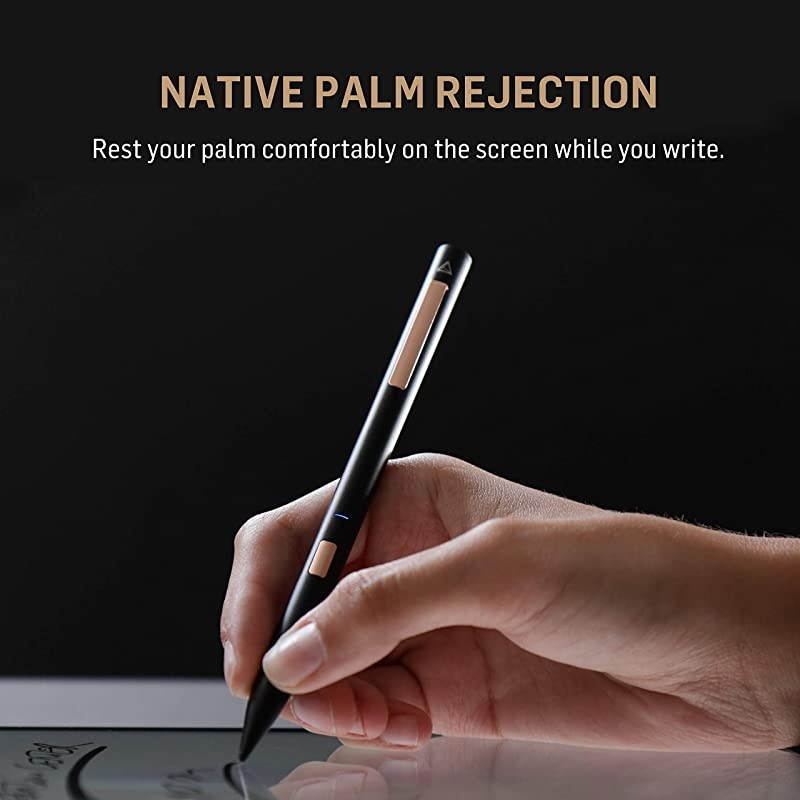Note Black Stylus Pen for iPad Precise WritingDrawing with Palm Rejection Active Pencil Compatible with iPad Air 4th3 geniPad Mini 5iPad 8th7th6iPad Pro 4th3 gen2018202011129