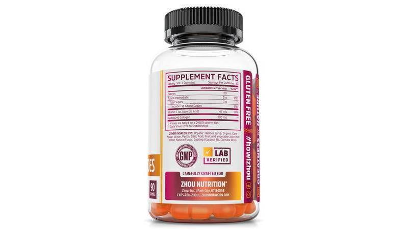 Zhou Collagen Peptides Gummies - 90ct