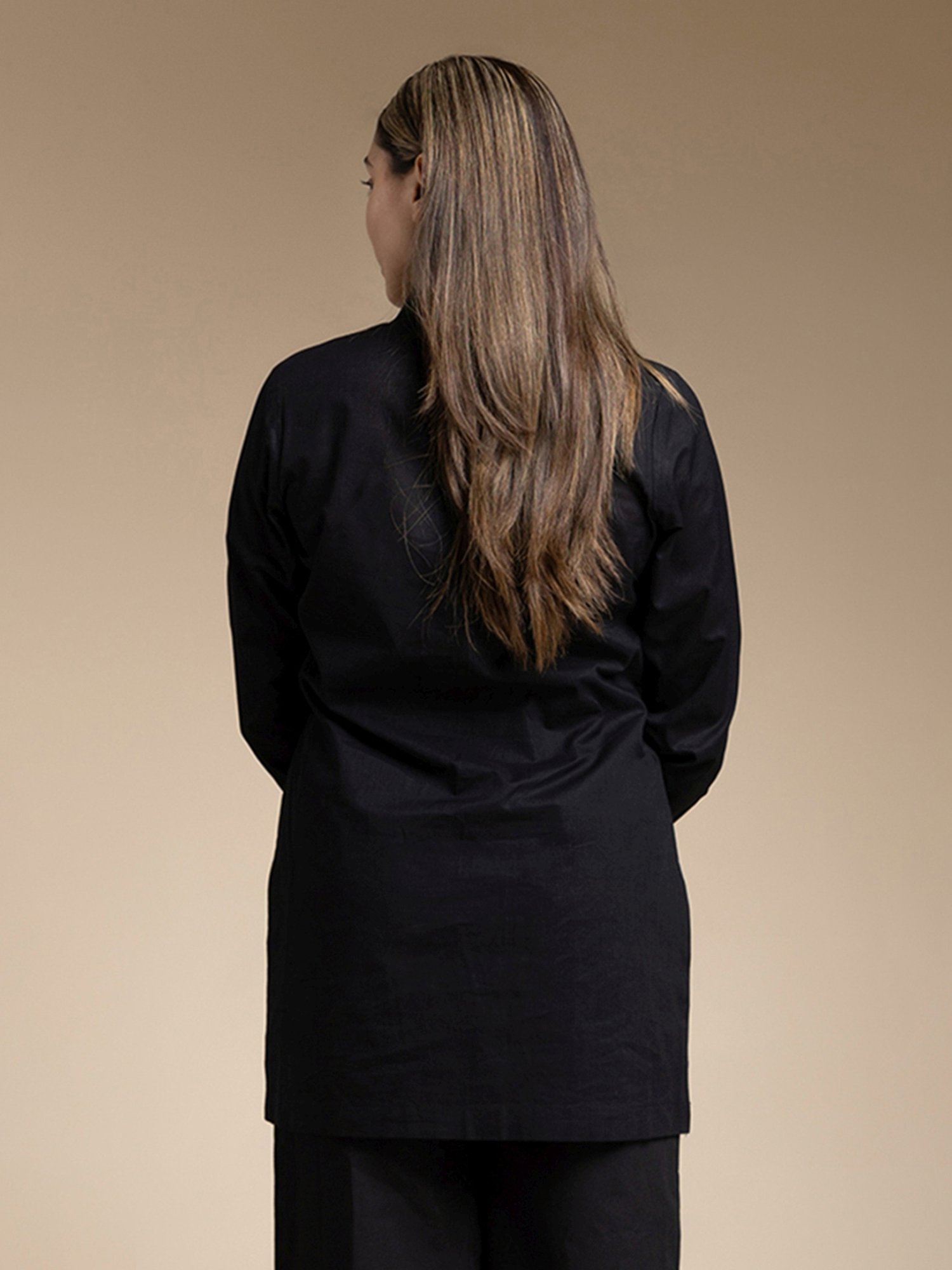 House of Manaa Black shirt Top