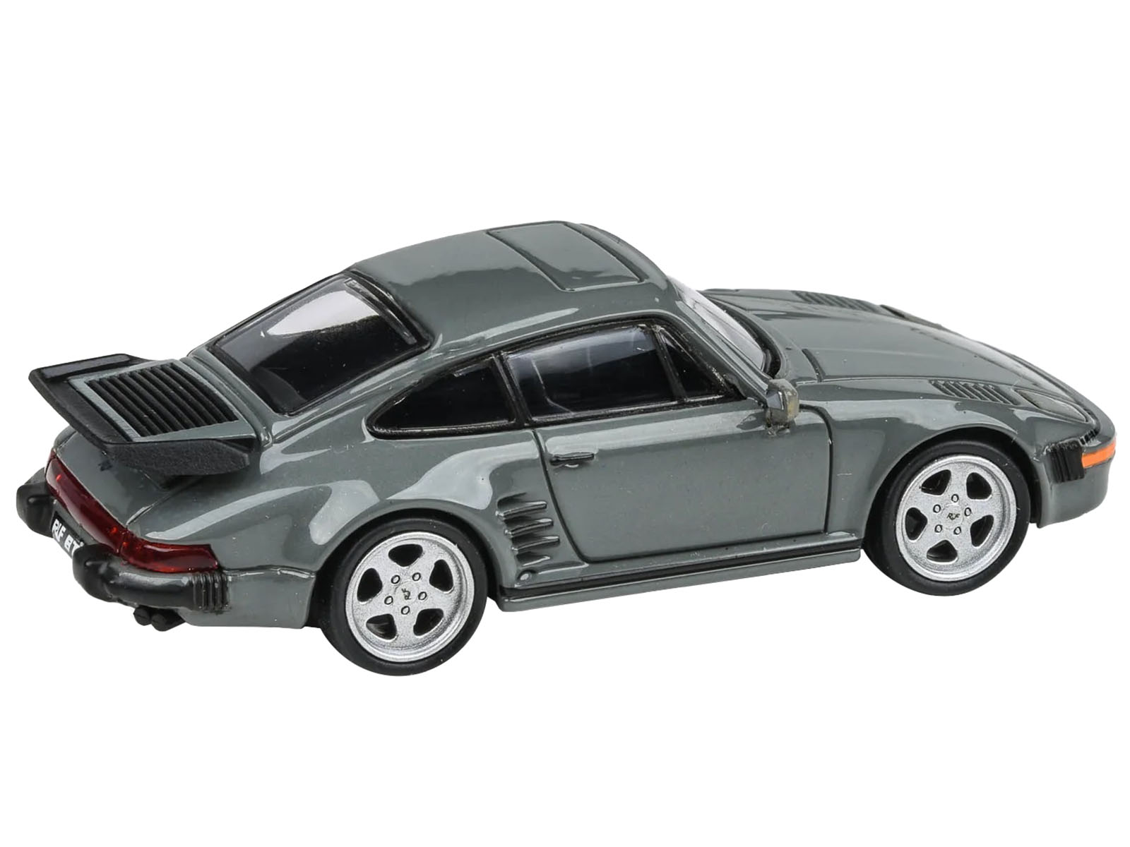 1986 RUF BTR Slantnose Gray 1/64 Diecast Model Car by Paragon Models