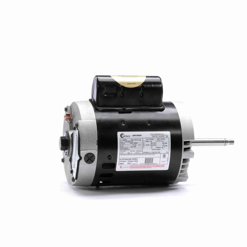 AO Smith B668 3/4 Horsepower Electrical Single Phase Continuous 3450 RPM Replacement Pool Vacuum Cleaner Sweep Pump Motor, Black