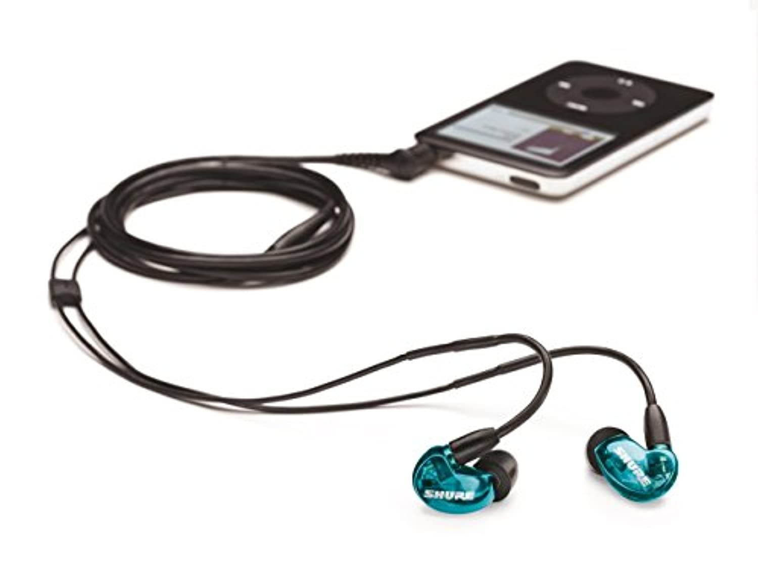 SHURE Sound Isolating Earphones SE215 Special Edition Transformer Graphics Lucent Blue SE215SPE-A (SE215SPE-A)