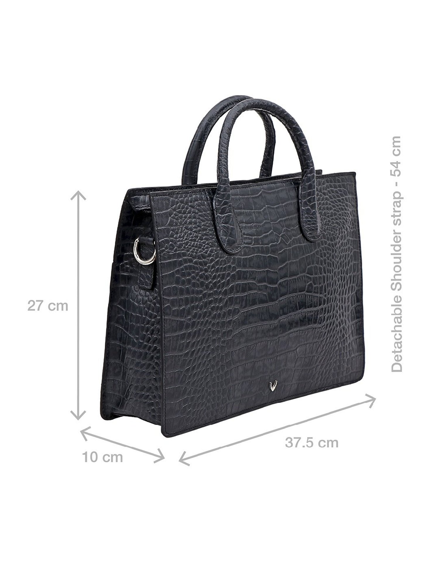 Baggit Brown PVC Solid Laptop Messenger Bag