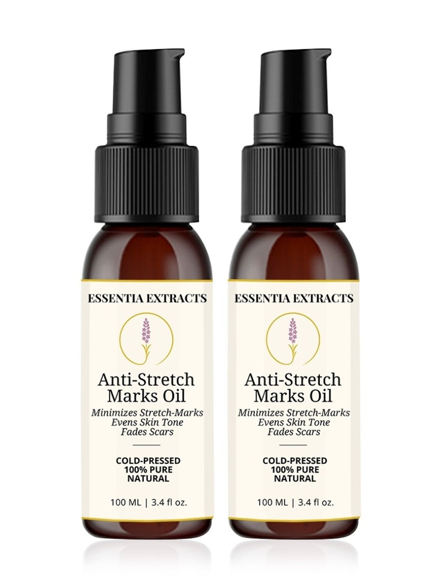 Essentia Extracts Anti-Stretch Marks Oil (Pack of 2) - 200 ml