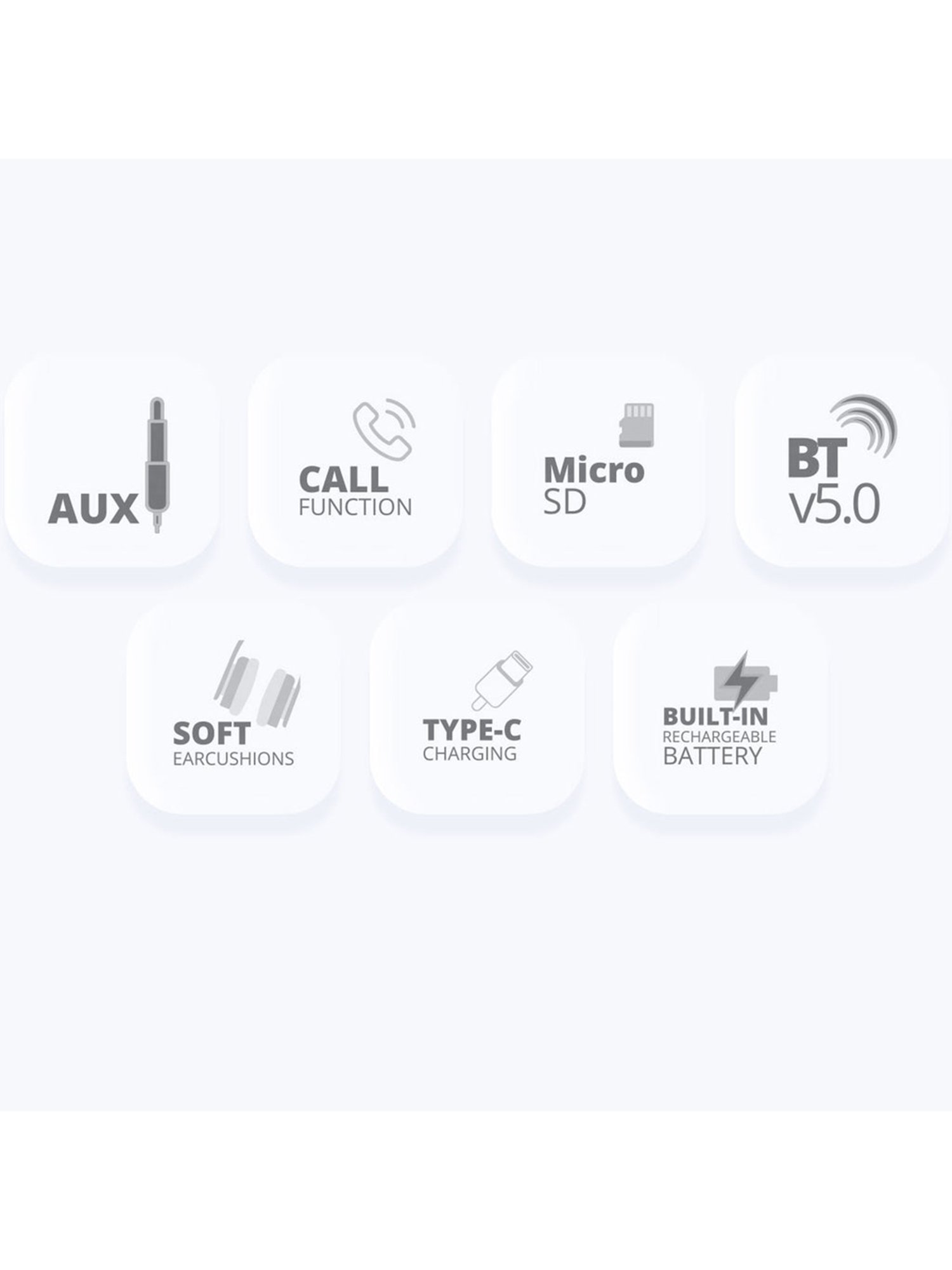 Zebronics Zeb-Thunder Pro Over The Ear Bluetooth Headphone with Mic (Blue)