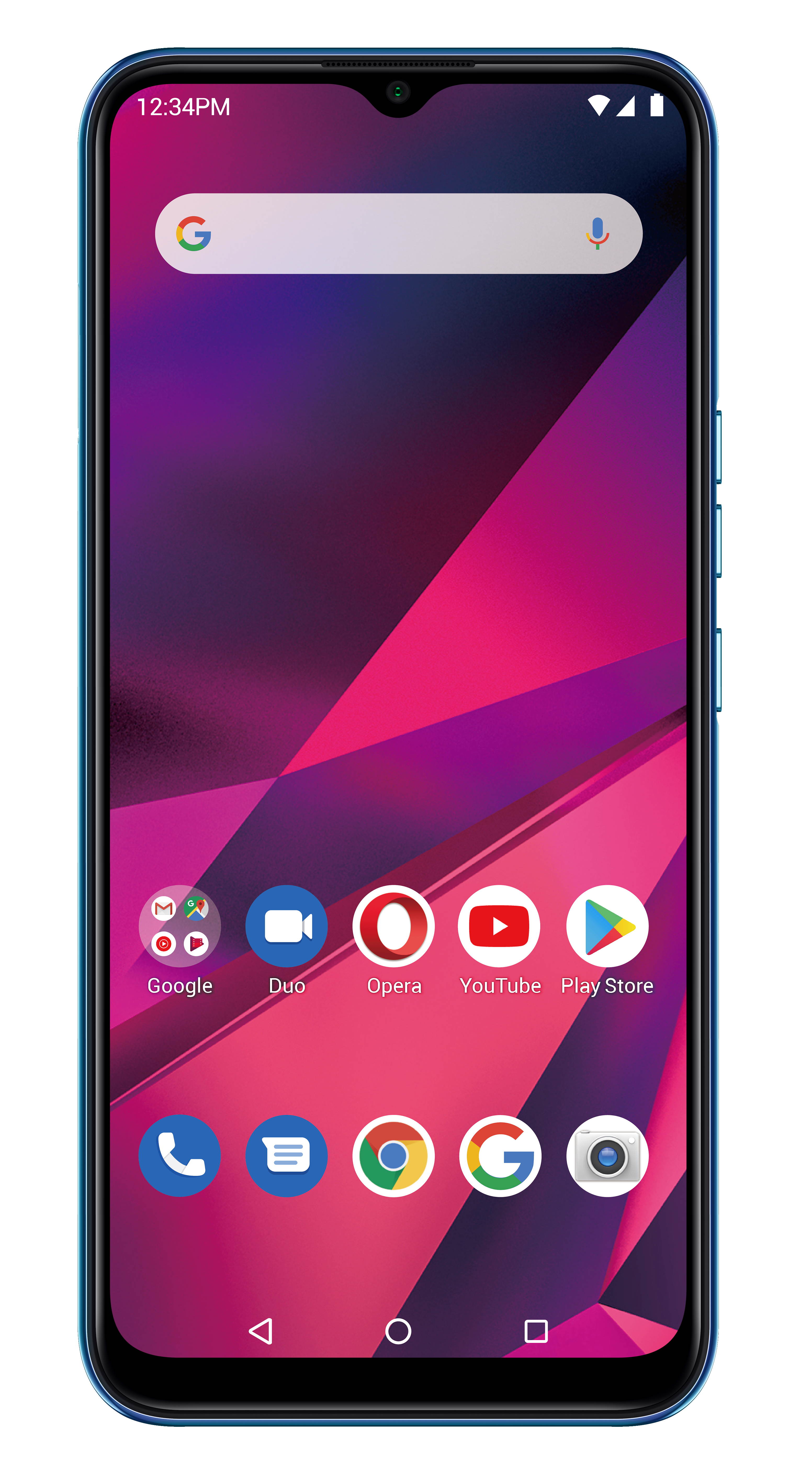 BLU G90 G0310WW 64GB Dual SIM GSM Unlocked Android SmartPhone w/ Triple Camera 16MP