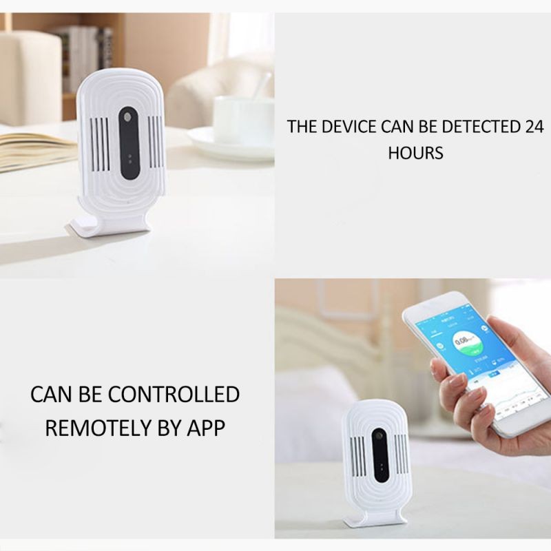 E-NET  WIFI Professional Smog HCHO TVOC PM2.5 CO2 Meter Air Quality Analysis Tester gas Detector Temperature Humidity Monitor(New verison 3.0)