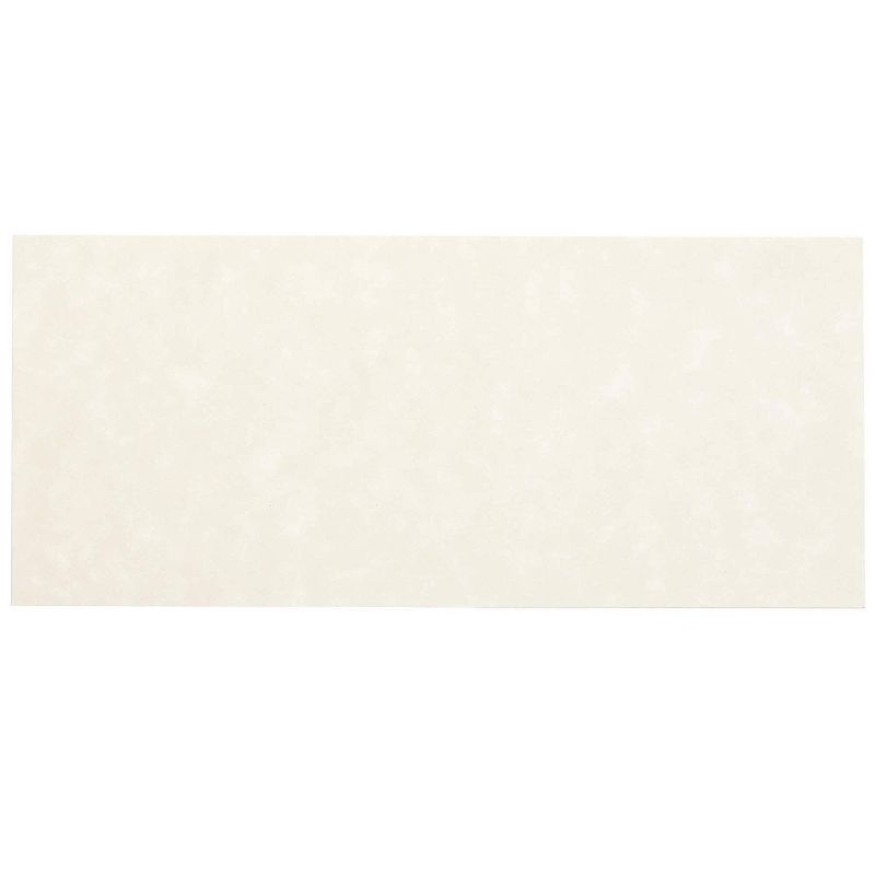 50 Pack Self Adhesive Tape Parchment Envelopes #10 (9 1/2 x4 1/4  in) for Invitation Greeting Cards, Mailing Letters, Thank You Notes